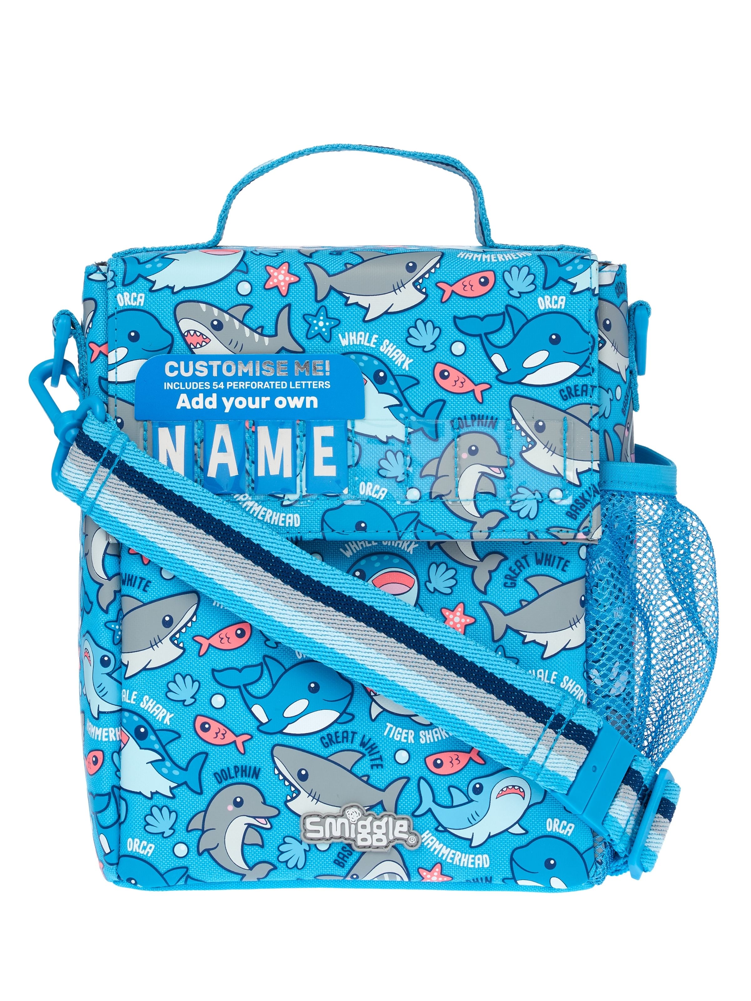 Smiggle shark best sale lunch bag