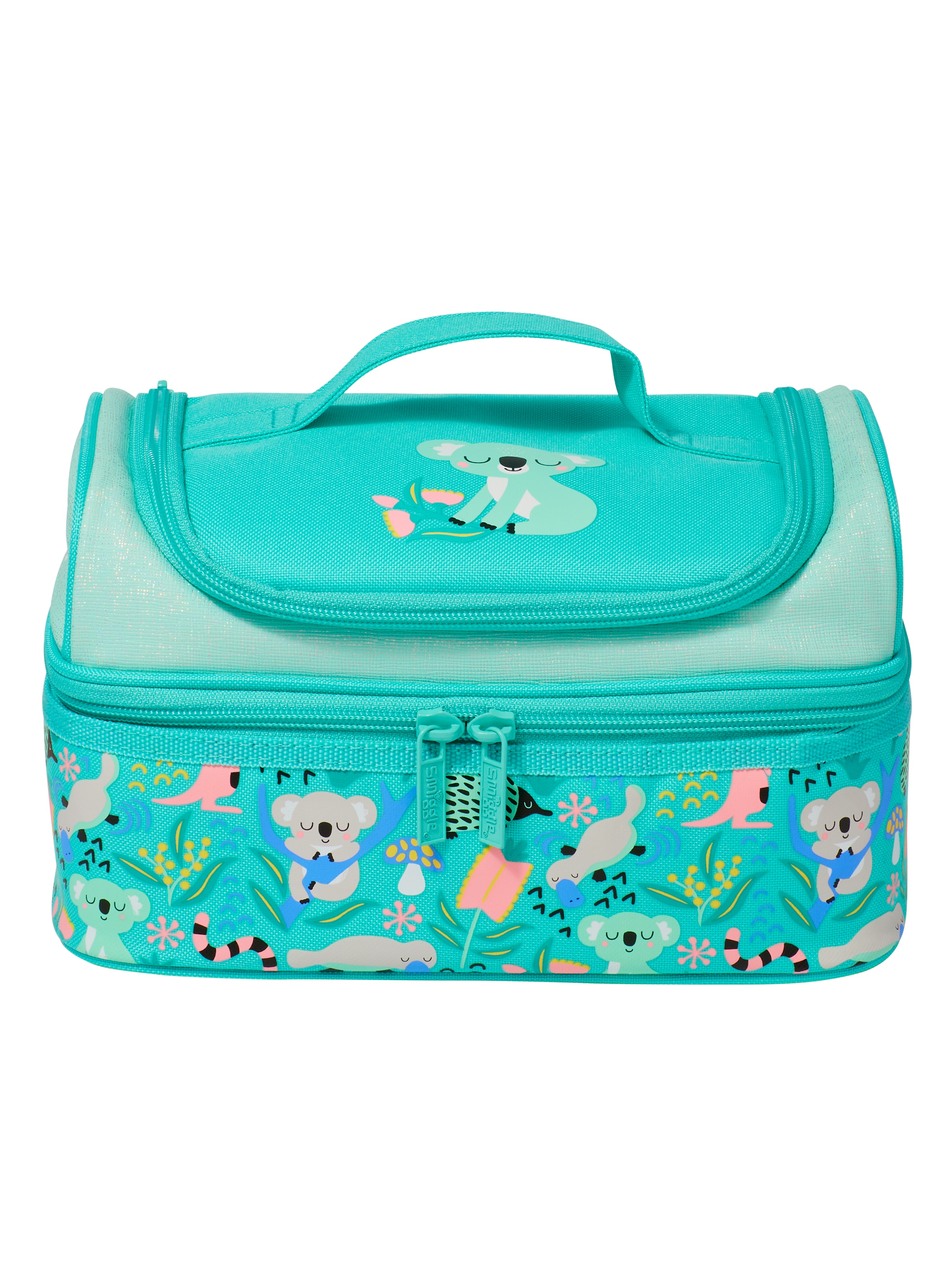 Double decker 2025 lunch box smiggle